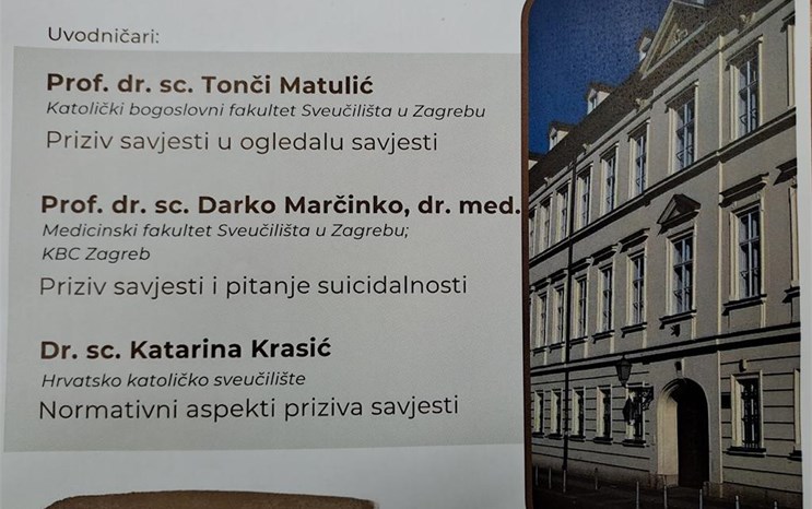 Priziv savjesti - Teološko-pastoralni razgovori